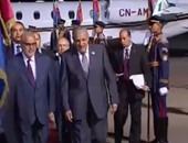 محلب يستقبل رئيس وزراء المغرب بمطار شرم الشيخ