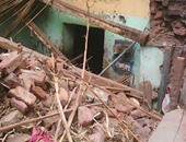 إصابة مسنة فى انهيار جزئى بمنزل من طابقين بجرجا جنوب سوهاج 