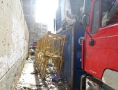 حى غرب الإسكندرية يحرر 4 محاضر لسيارات نقل ثقيل عطلت المرور بشارع العبور