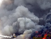 حريق فى مكتب وكيل كلية تربية للدراسات العليا بجامعة المنصورة