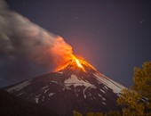 انفجار بركان "فيلاريكا" فى تشيلى وإجلاء آلاف السكان من المنطقة