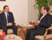 لقاء الرئيس السيسى مع سعد الحريرى يتصدر الصحف اللبنانية
