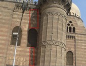بالصور.. مئذنة مسجد المحمودية الأثرى مهددة بالانهيار