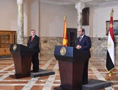 السيسى يستقبل رئيس مقدونيا ويعقدان جلسة مباحثات رسمية