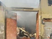 إصابة مجند وسائق ونفوق 19 حيوانا فى حريق بـ3 منازل بسوهاج