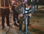 قطع المياه بشوارع الجزائر وميدان أسوان لإصلاح كسر بماسورة شارع طنطا بالمهندسين