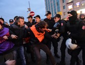 الشرطة التركية تطلق قنابل الغاز على مظاهرات مناهضة للحكومة والإرهاب