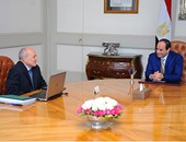 السيسى يستعرض مع محمد العصار خطة تطوير وزارة الإنتاج الحربى