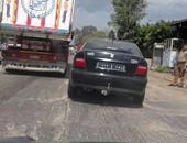 صحافة المواطن: قارئ يرصد سيارة بلوحات مخالفة بميت غمر بالمنصورة