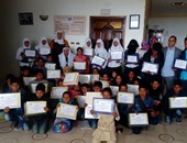 بالصور.. جمعية "الجورة" بشمال سيناء تكرم 60 طالبا متميزا