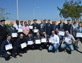 انتهاء فعاليات تدريب العاملين بأمن مطار مرسى علم بالاشتراك مع شركة DFT 