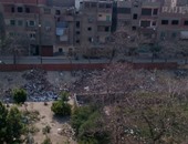 قارئة تشكو إصابة أولادها بالأمراض الصدرية بسبب حرق القمامة فى حدائق حلوان