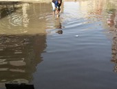 صحافة المواطن: بالصور.. غرق شوارع مدينة بدر فى مياه الصرف الصحى