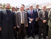 بالصور..محافظ جنوب سيناء و5وزراء يفتتحون مشروعات تنموية بذكرى عودة طابا