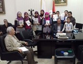 بالصور.. رئيس جامعة الزقازيق لطلاب جامعة الطفل: أنتم أمل مصر ومستقبلها