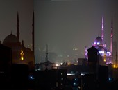 بالصور.. مصر تشارك فى "ساعة الأرض" وتطفئ أنوار القلعة