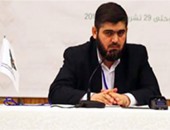 رئيس وفد الفصائل السورية المسلحة المعارضة محمد علوش يصل أستانة