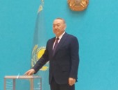 بالفيديو.. رئيس كازاخستان يدلى بصوته فى الانتخابات البرلمانية