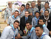 بالصور.. افتتاح المهرجان الكشفى الـ31 لجوالة جامعة قناة السويس