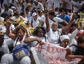 بالصور.. المئات يتظاهرون فى شوارع كوبا احتجاجا على زيارة باراك أوباما