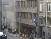 بالفيديو.. إخلاء محطة مترو بإندرلخت البلجيكية ببسبب حريق