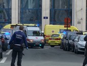 بالفيديو.. ركاب مترو بروكسل يهربون على القضبان بعد تفجير محطة مالبيك 