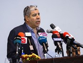 أحمد شوبير يقدم المؤتمر الصحفى للسلة