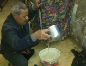بالصور.. قارئ يتضرر من غرق منزله بالمياه ويستغيث بمسئولى محافظة الجيزة