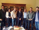 بالصور..سفارة مصر بتركيا تحتفل بـ"الأهلى" على هامش رحلة الملابس