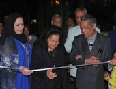 افتتاح معرض "خطوط مهاجرة" للفنان جبرائيل فوزى بدار الأوبرا