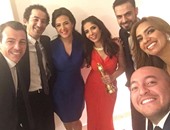 رامى رضوان يهنئ منى زكى على حصدها جائزة أفضل ممثلة بـ"السينما العربية"