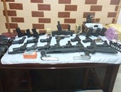 ضبط 25 قطعة سلاح غير مرخصة خلال حملة أمنية بأسيوط
