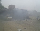 صحافة المواطن: أهالى منطقة أرض اللواء يشتكون من حرق القمامة