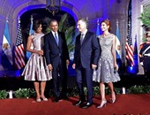 فى زيارته للأرجنتين.. أزياء ميشيل أوباما تلفت الانتباه على هامش السياسة