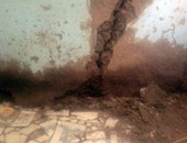 بالصور.. سيدة تستغيث بمحافظ المنوفية خوفا سقوط منزلها