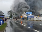 إصابة 8 أشخاص فى انفجار ضخم على الحدود الألمانية البولندية (تحديث)