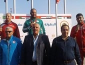 بالصور .. مصر تفوز بـ" برونزية " البندقية بالبطولة العربية للرماية