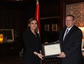 وزيرة التعاون الدولى تلتقى سفير كندا لبحث سبل تعزيز العلاقات بين البلدين