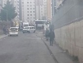 ننشر صور انفجار عربة شرطة قرب محطة حافلات فى مدينة ديار بكر بتركيا