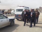بالصور.. مدير أمن شمال سيناء يتجول بشوارع العريش للاطمئنان على الأمن