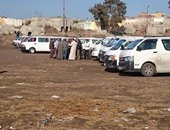 إضراب سائقى الأجرة بخط "دمنهور - البرنوجى" بالبحيرة احتجاجا على سوء الطرق