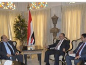 وزير الخارجية اليمنى يلتقى السفير المصرى لدى صنعاء
