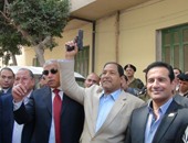 محمود الشامى ومحمد ثروت يشاركان المارثون الخيرى لمستشفى 57357 بطنطا