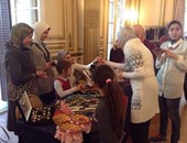 بالصور..انطلاق المعرض السنوى لعيد الأم بالمركز الثقافى الروسى بالإسكندرية