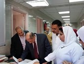 مدير "التأمين الصحى بالإسكندرية" يفتتح قسم النساء والولادة بمستشفى كرموز