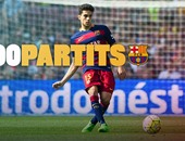 12 لقبا فى مسيرة بارترا مع برشلونة خلال 100 مباراة