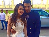 تامر حسنى يحتفل بزفاف ابنة مدير أعماله السابق