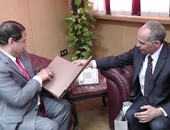 بالصور.. محافظ الغربية يستقبل رئيس مجلس إدارة مؤسسة الأهرام