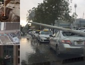 مقتل ستة أشخاص بسبب الأمطار الغزيرة فى الإمارات وسلطنة عمان
