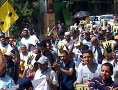 انطلاق مسيرة لعناصر الإخوان من أمام مسجد نور الإسلام بعين شمس